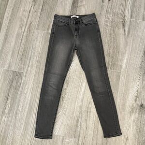 Banana Republic Dark Gray Skinny Jeans, Size 25